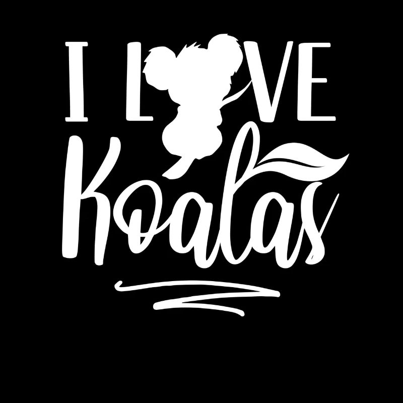 Ich Liebe Koalas Koalabär Koala Süß Tier