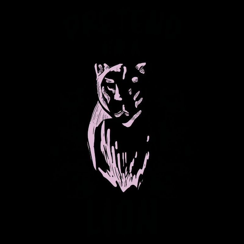Lion Silhouette Big Cat Big Cat Cat Gift
