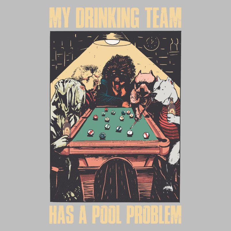 Pool Problem Billard Geschenk