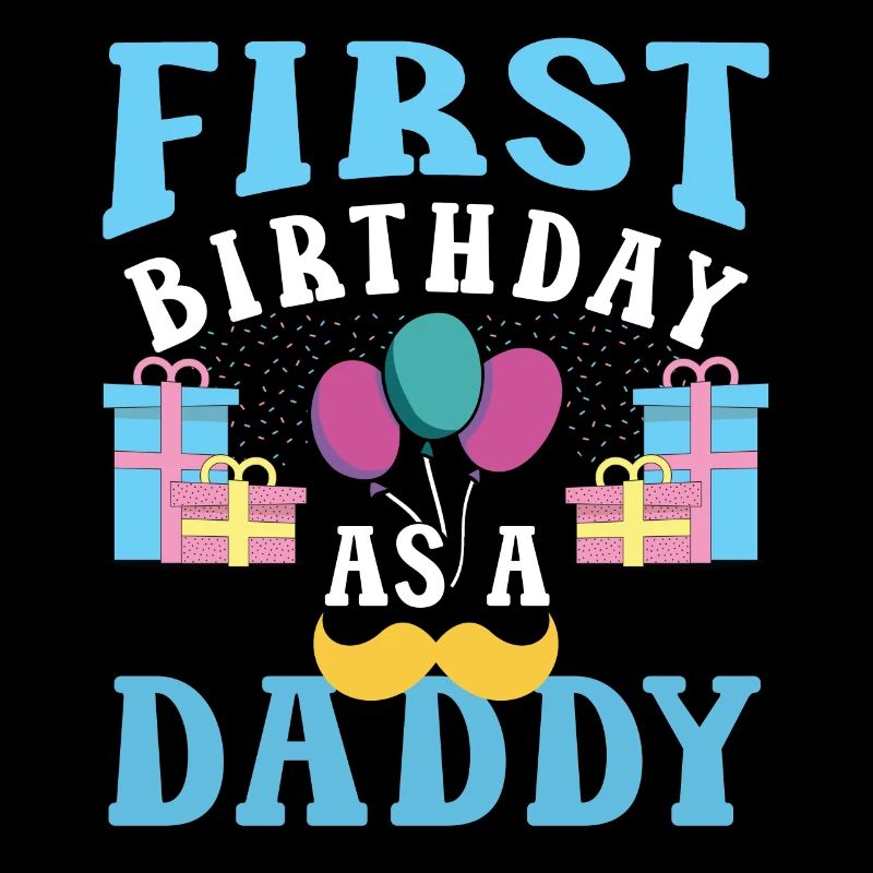 Erster Geburtstag Als Papi Vater Papa Party
