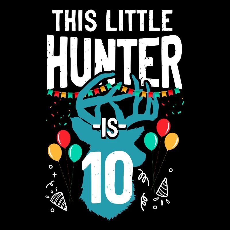 Buck Deer Chasse Hunter Kid