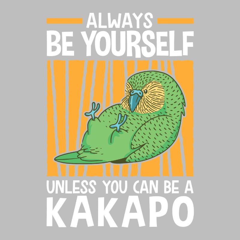 Be a Kakapo flightless parrot