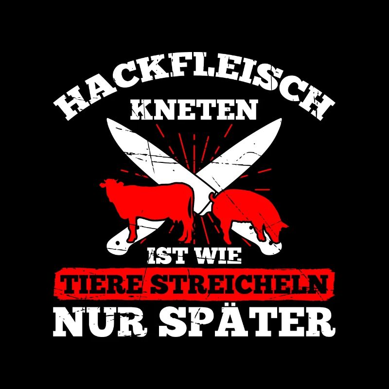 Hackfleisch Kneten Ist Wie Tiere Streicheln