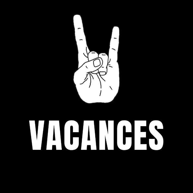 Les vacances c'est cool - Signe Surfeur Shaka