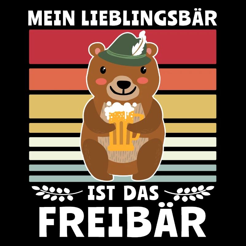 Bier Bierliebhaber Bär Biersprüche Biertrinker