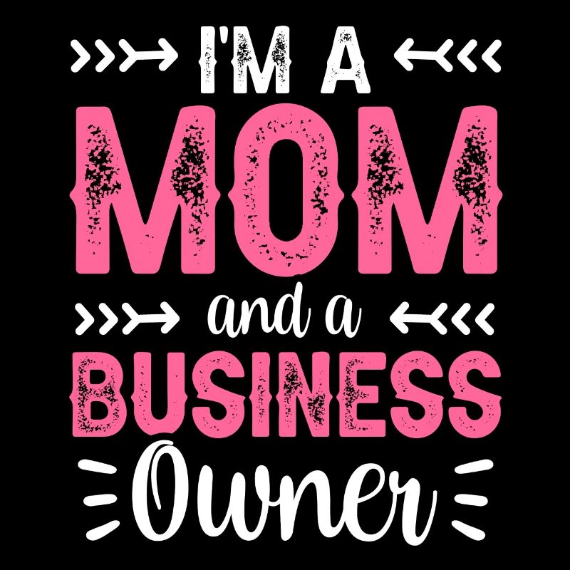 Ich Bin Eine Mutter Und Eine Geschäftsinhaberin