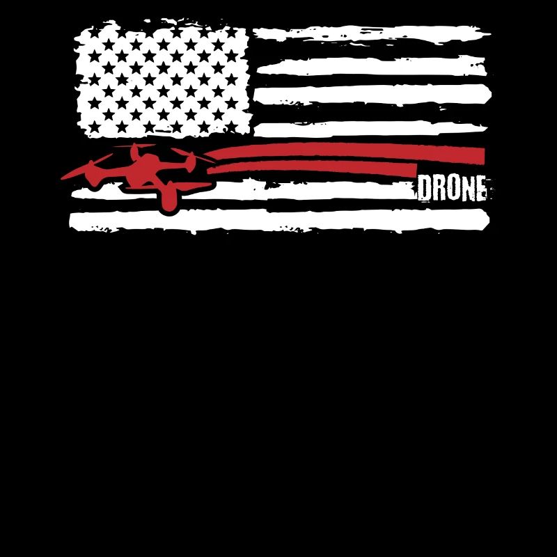 Drone Flying, Drones, Drone drapeau américain