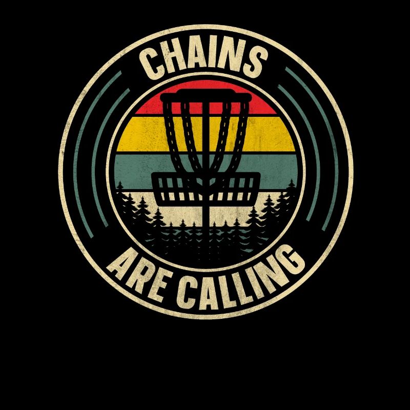 Retro Sunset Chains Are Calling Disc Golf