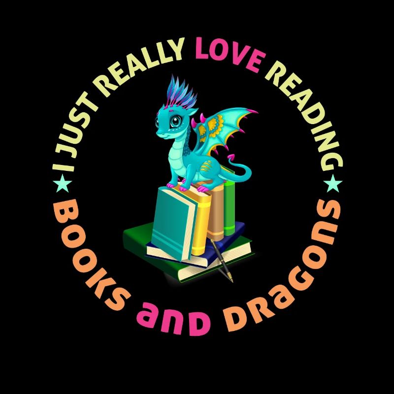 Ich Liebe Es Einfach, Bücher Und Drachen Zu Lesen
