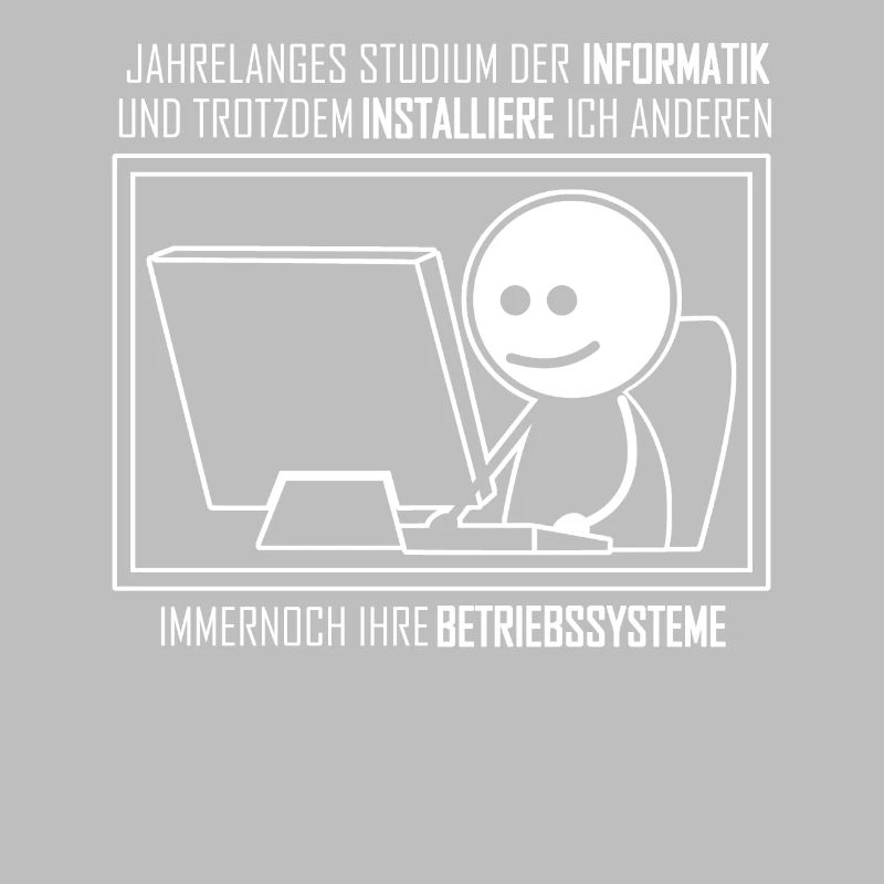 Informatik Vintage Nerd Informatiker