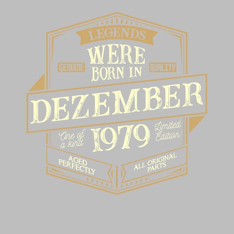 Dezember 1979 Geburtstag Mann
