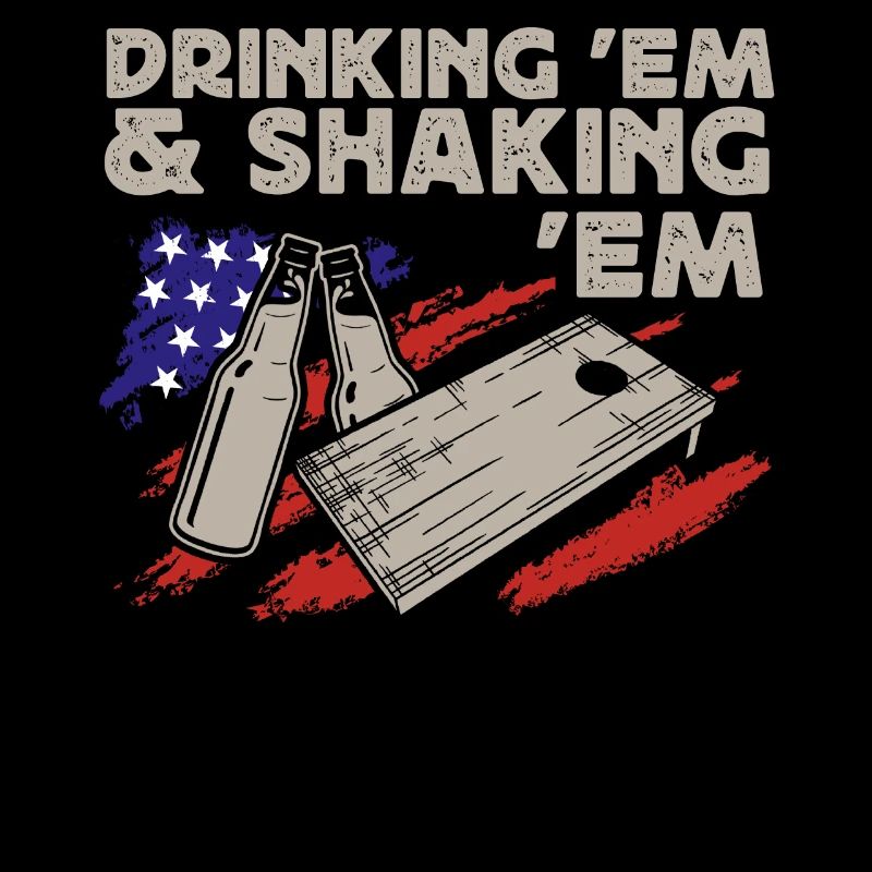 Cornhole, pouf, lancer de pouf