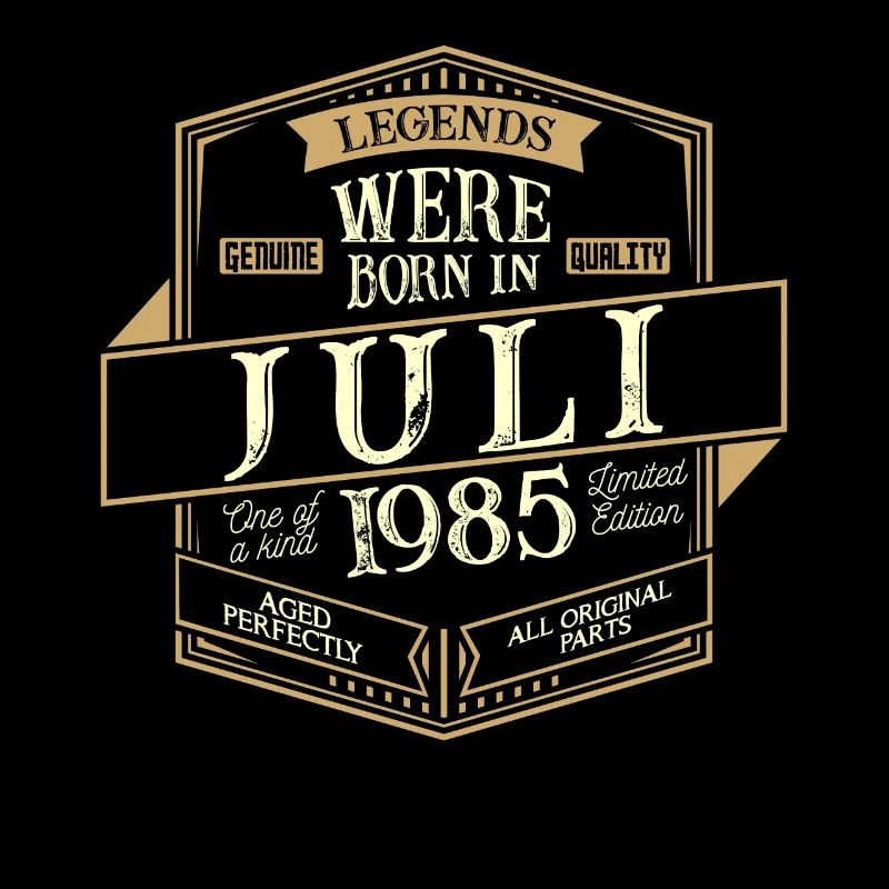 Juli 1985 Geburtstag Mann