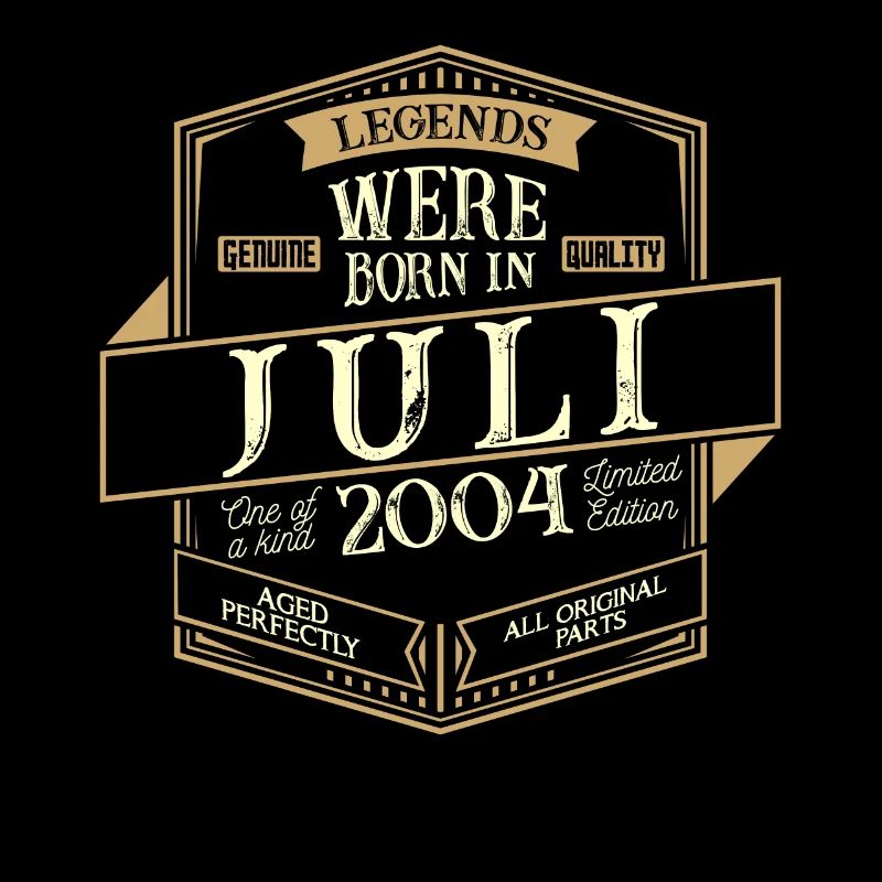 Juli 2004 Geburtstag Mann
