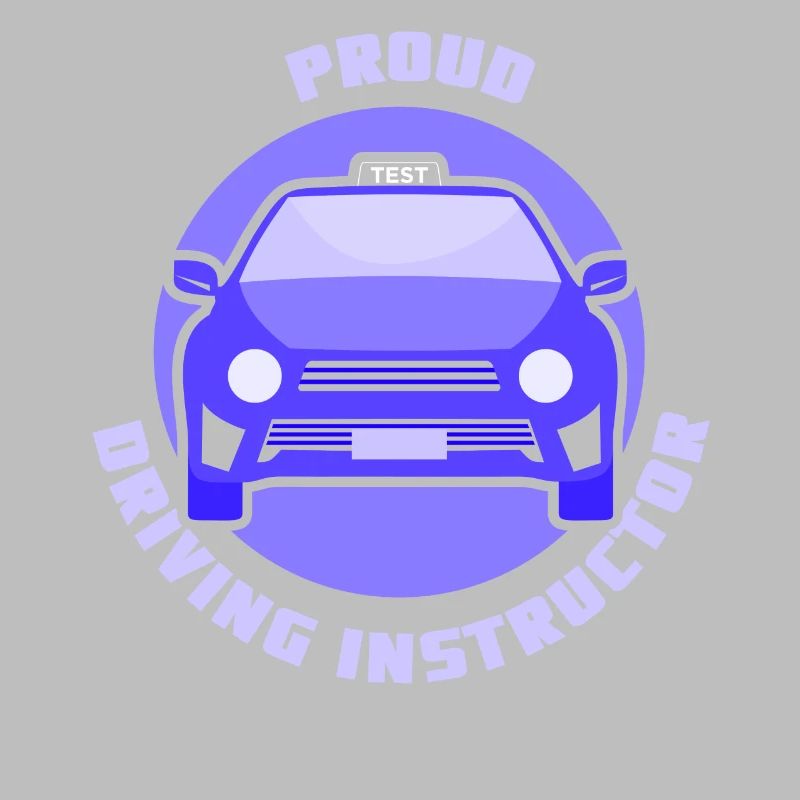 Proud driving instructor Profession Driving school Driving lesson