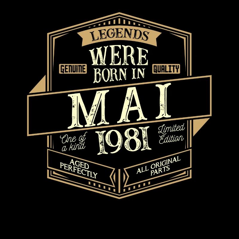 Mai 1981 Geburtstag Mann
