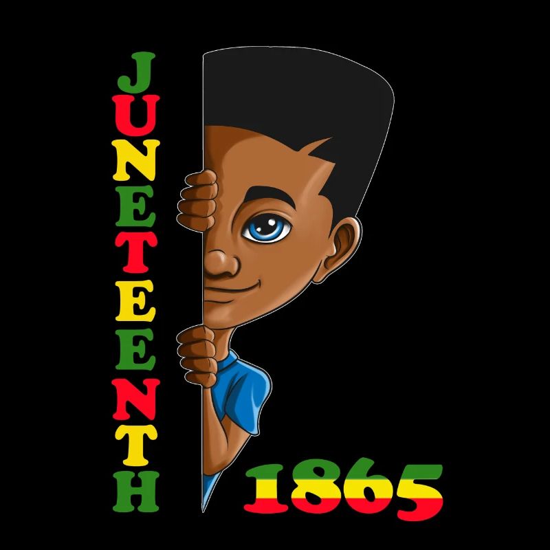 Boy no longer hides Juneteenth 1865