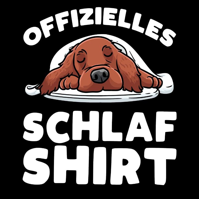 Irish Setter Hund Irischer Roter Setter