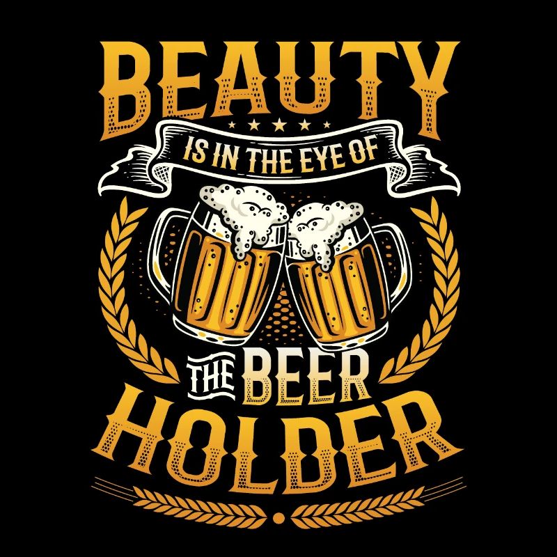 Drôle de buveur de bière