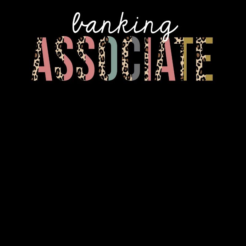 Associé bancaire Leopard Print Funny Gift