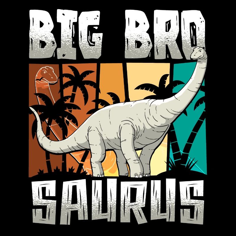 Big Bro Saurus Dinosaurier Ich werde großer Bruder