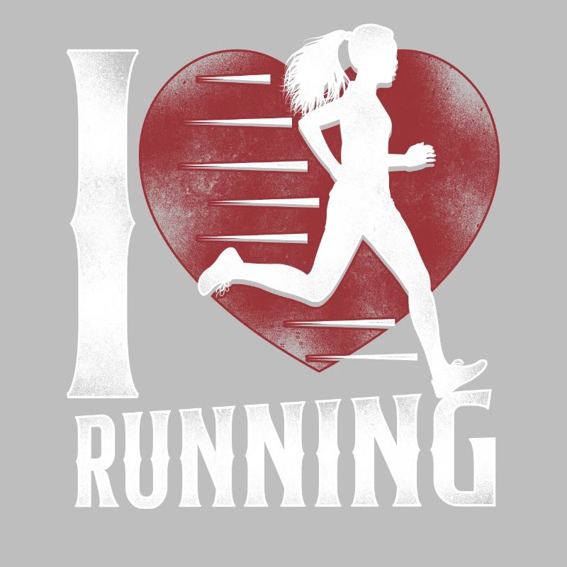 Running Runner Half Marathon Heart