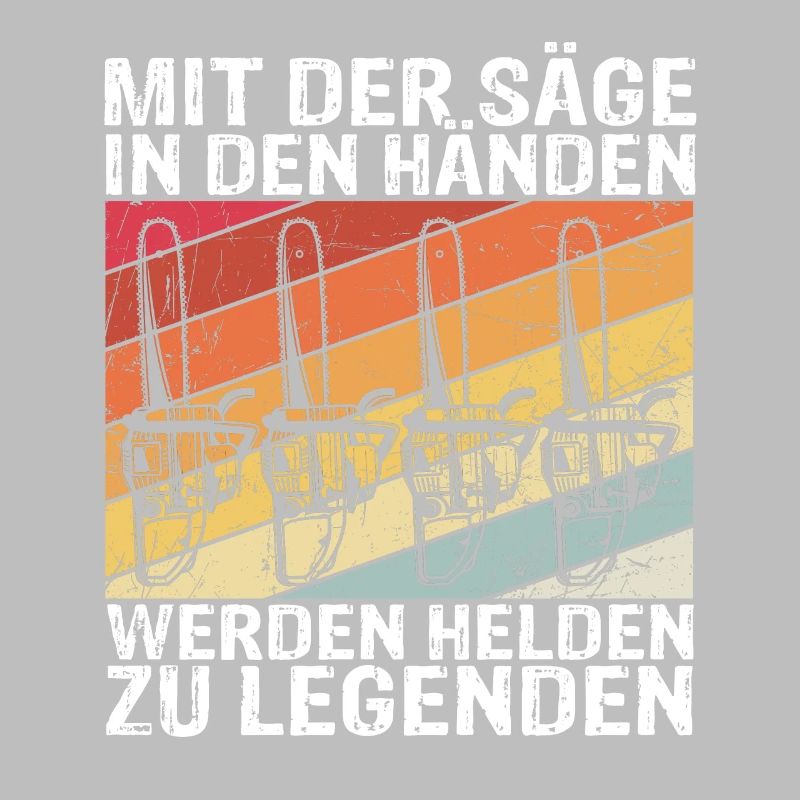 Mit der Säge in den Händen Werden Helden zu Legend