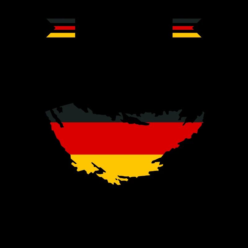 German Germany German Flag Half German Is Better