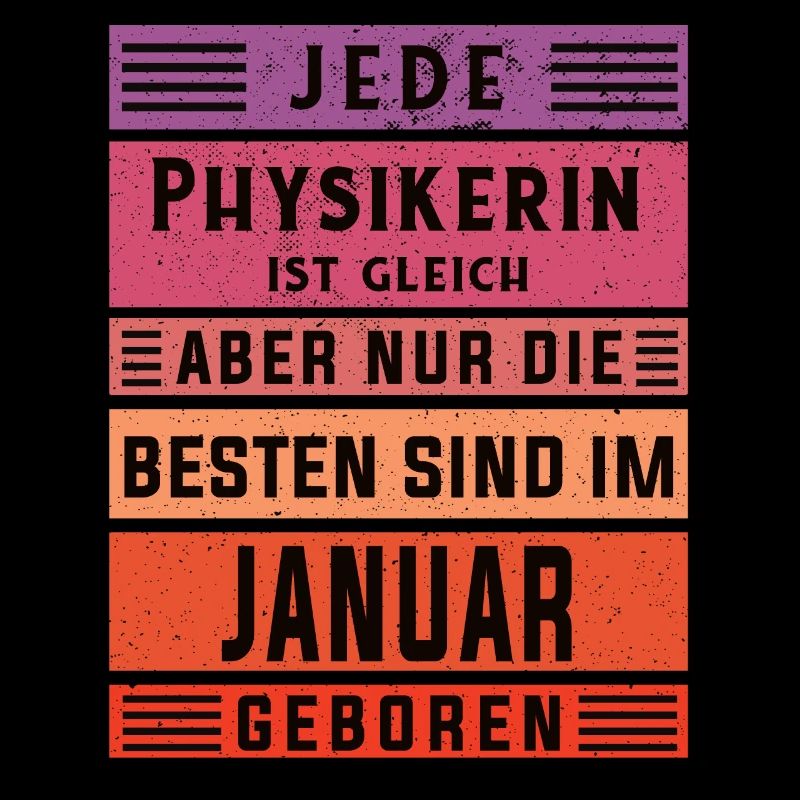 Physik Geburtstag Januar geboren Physikerin