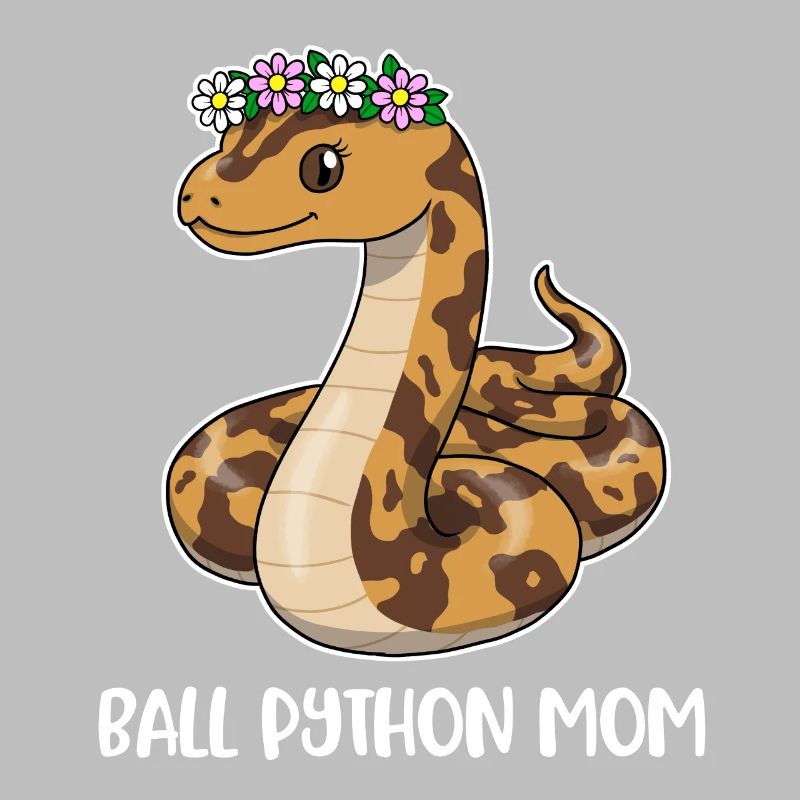 Ball Python Maman Serpents Cadeau
