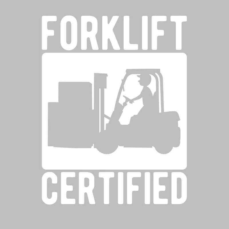 Gabelstaplerfahrer Forklift Certified