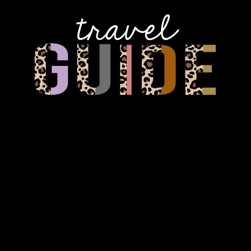 Guide de voyage Leopard Print Drôle cadeau