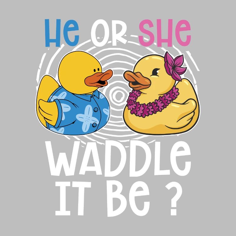 Er Oder Sie Watschelt Es Sein?