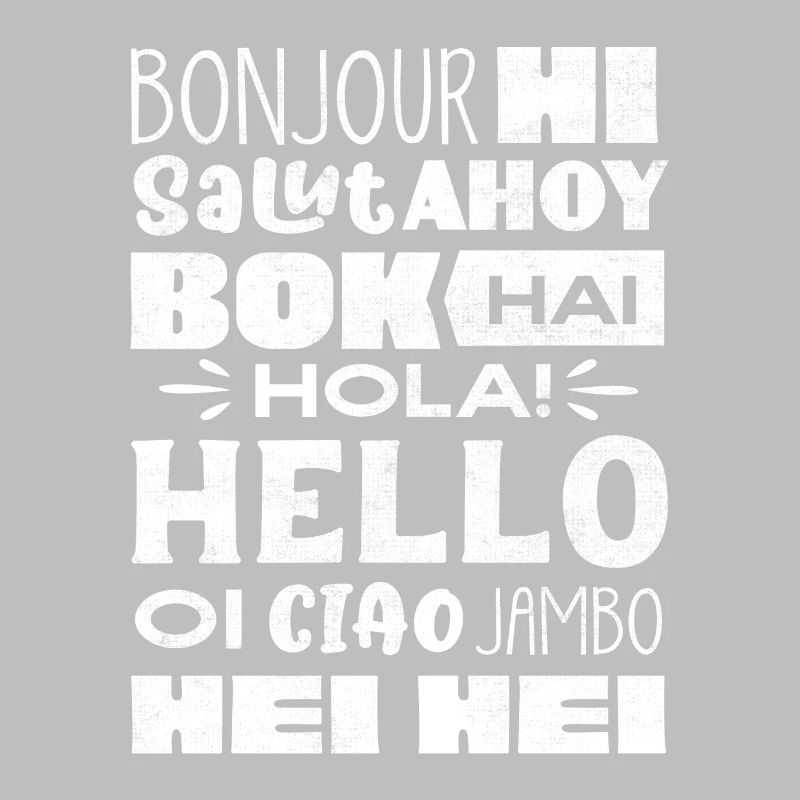 Word Hello Différentes Langues, Professeur de langue