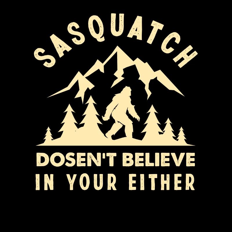 Bigfoot Hunter Myth Creature Creature