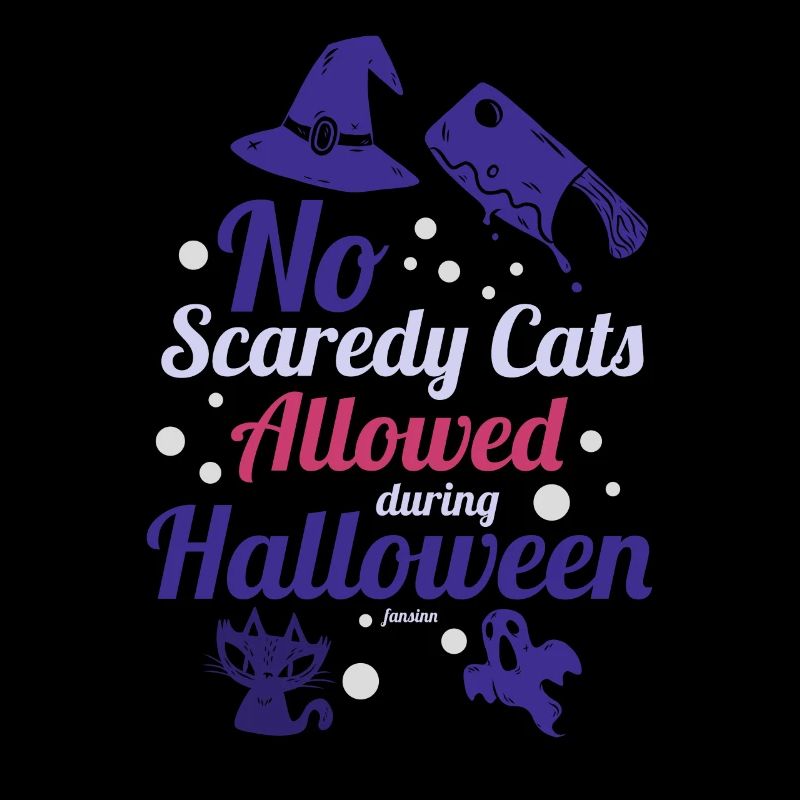 No anxious cats are allowed on Halloween
