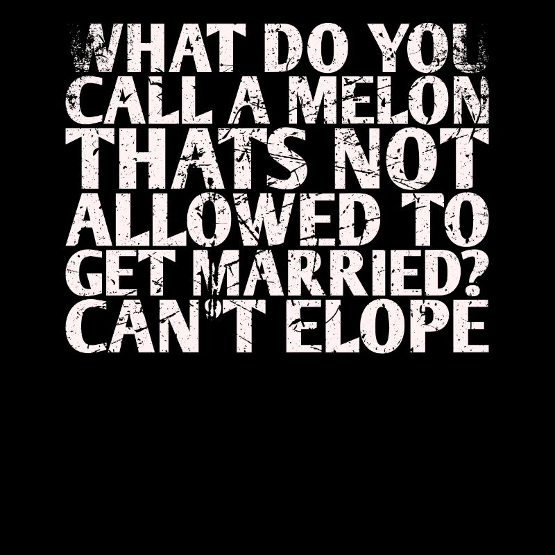 What do you call a melon that is not allowed?