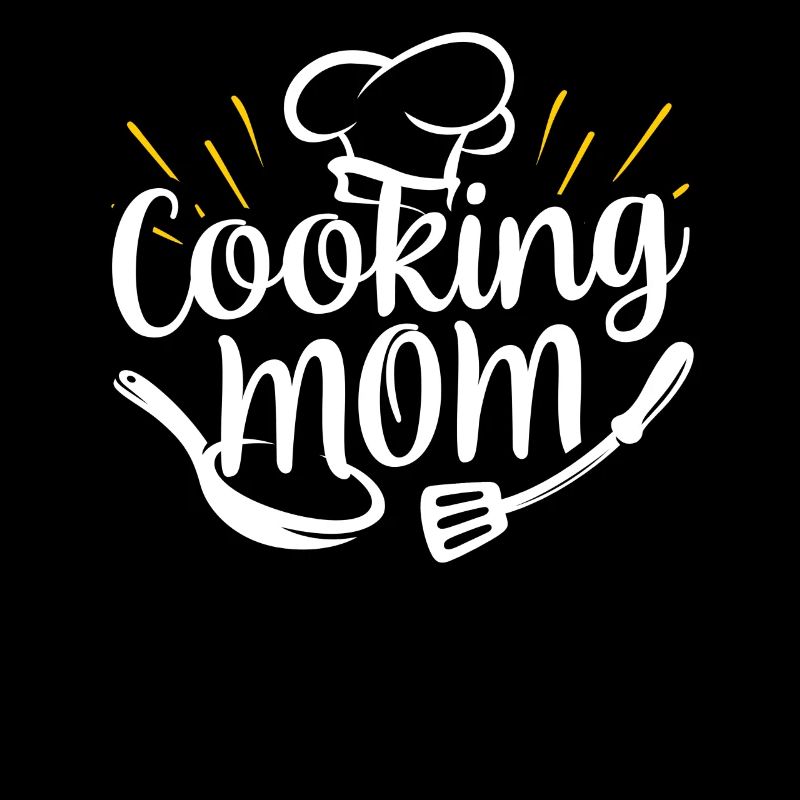 Kochende Mama Kochen Koch Köchin Mutter