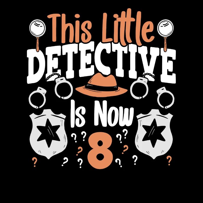 Ce petit détective a maintenant 8 ou 8 ans