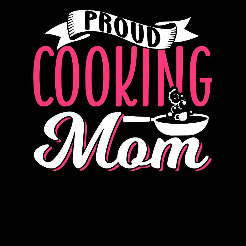 Stolze Kochende Mutter Köchin Mama Kochen Koch