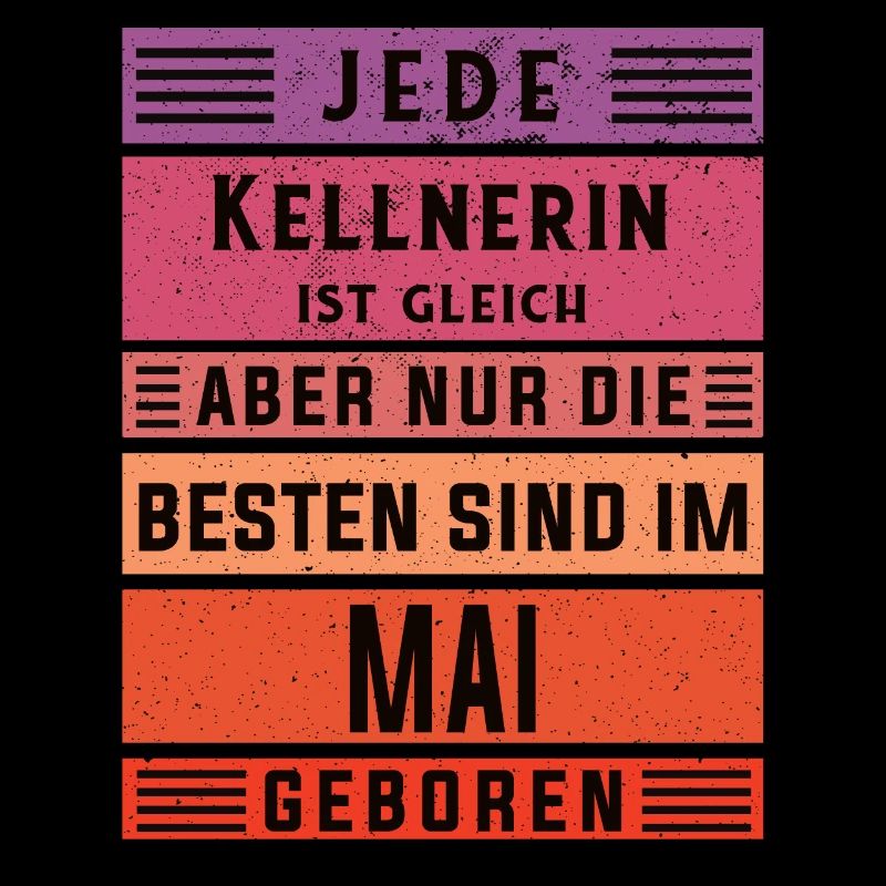 Gastronom-Wirt Geburtstag Mai geboren Kellnerin