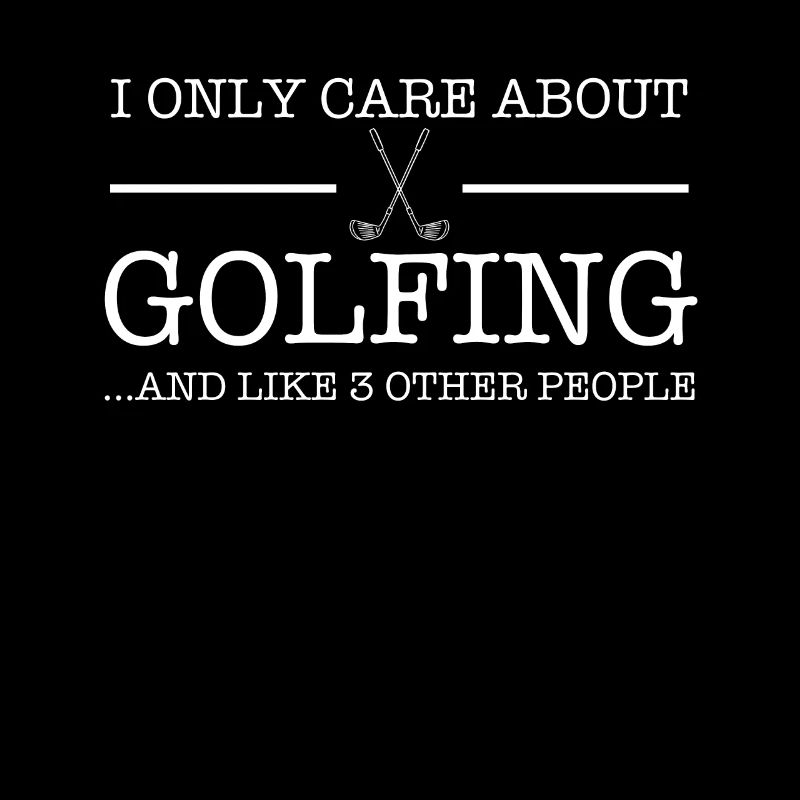 Golf Spieler Spruch Geschenkidee