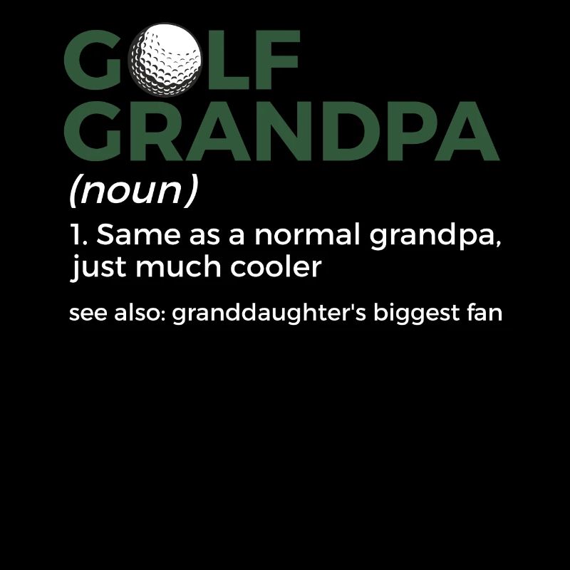 Golf Spieler Spruch Geschenkidee