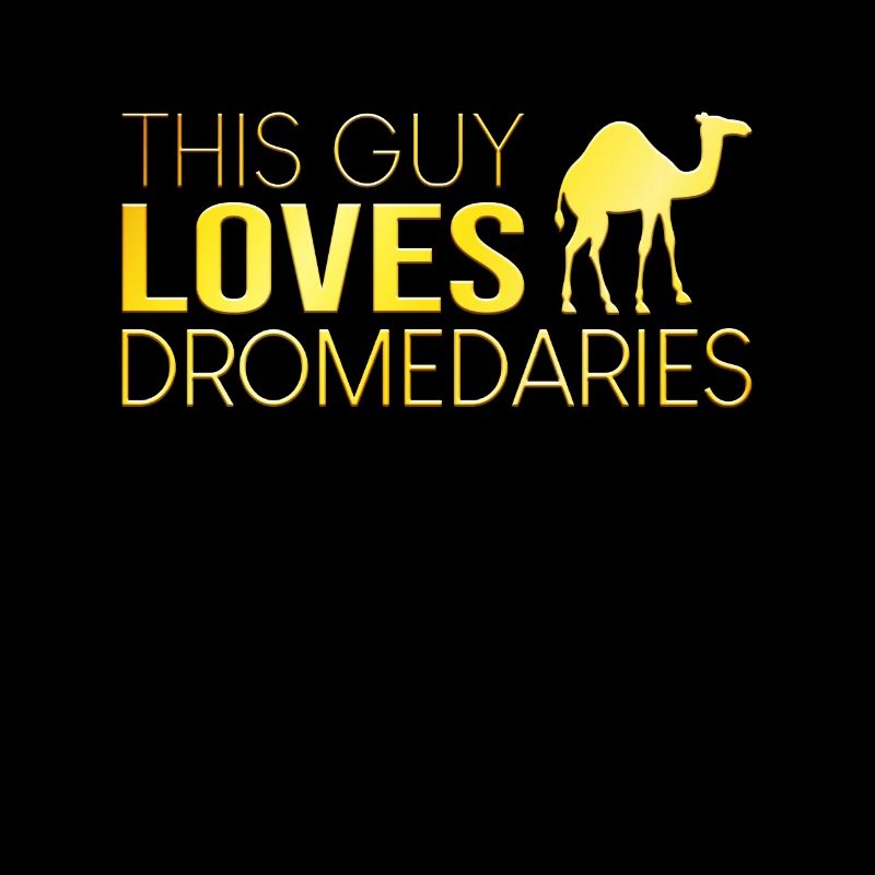 Ce type aime les dromadaires