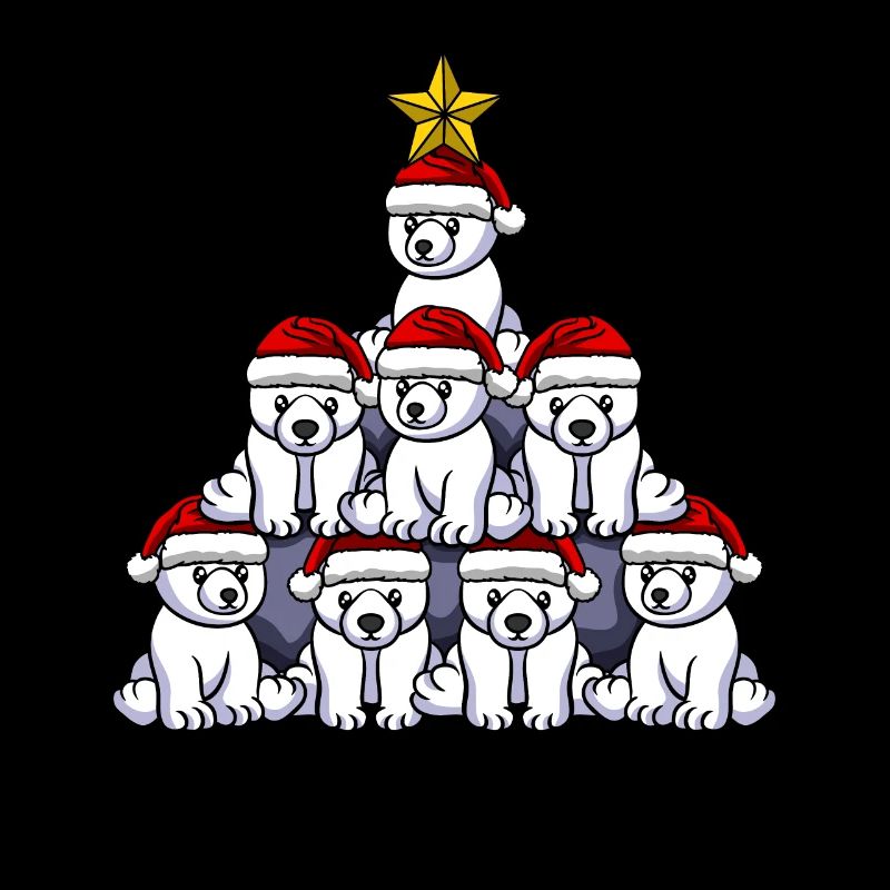 Polar Bear Christmas Tree
