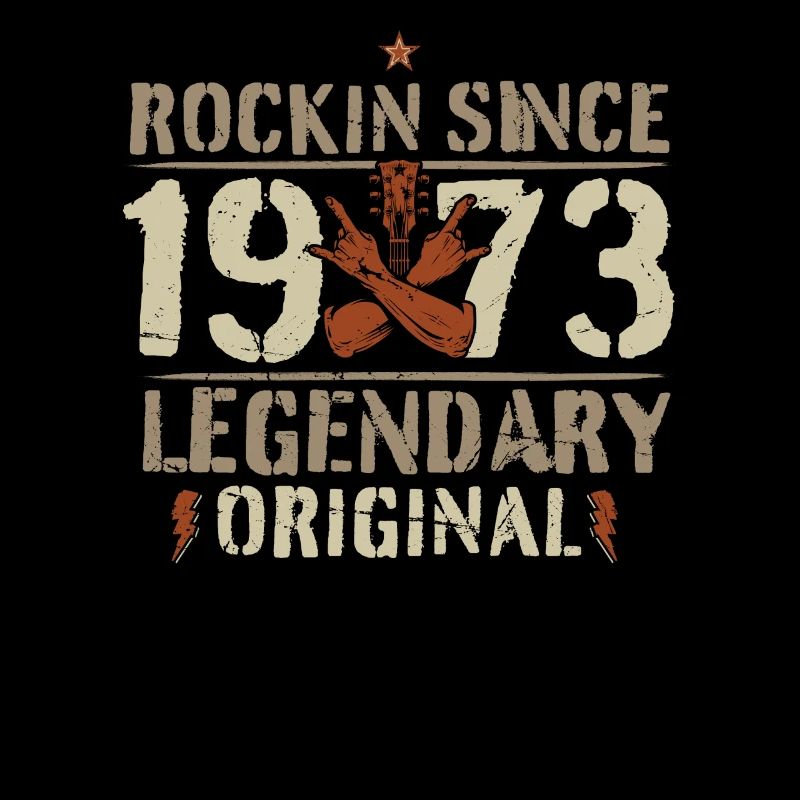 1973 49 Jahre Rock and Roll Geburtstag Geschenk