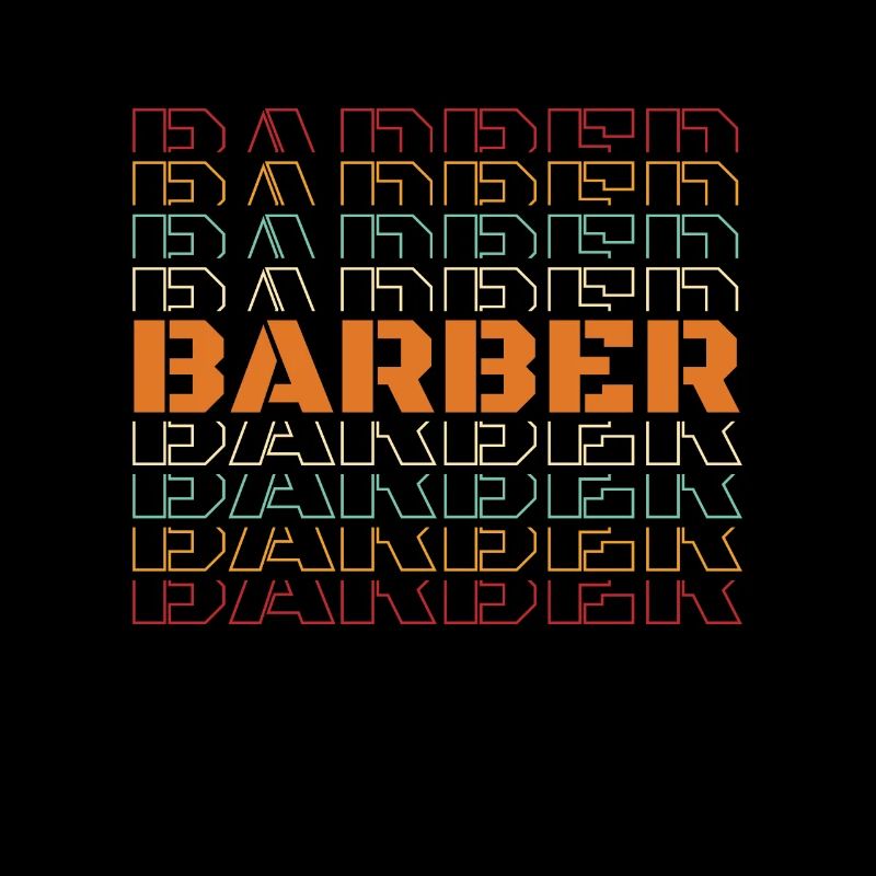 Barbier Rétro Barbier Barbier Barbe