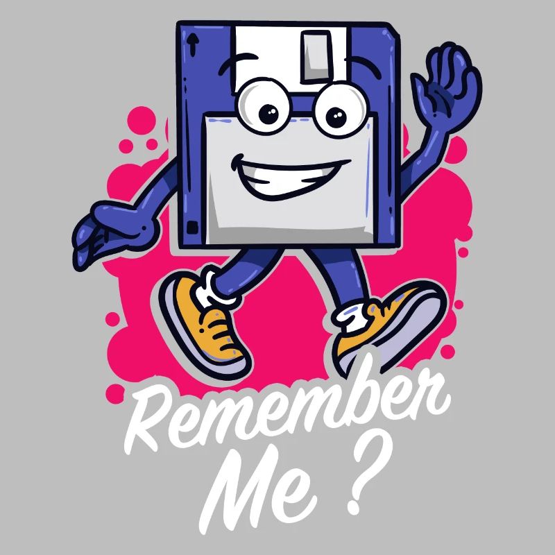 Programmeur Retro-diskette Disquette