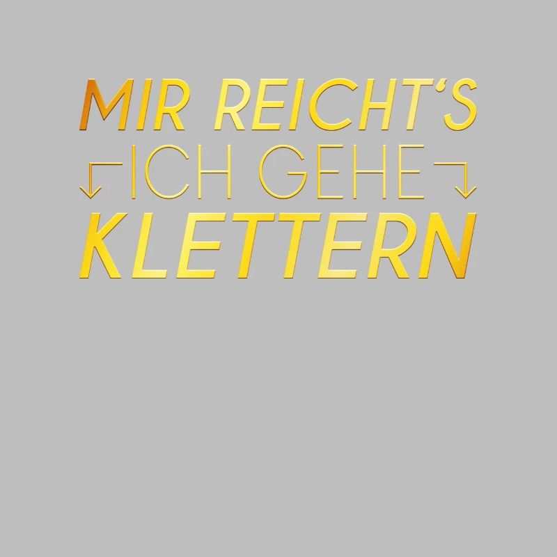 Klettern Spruch