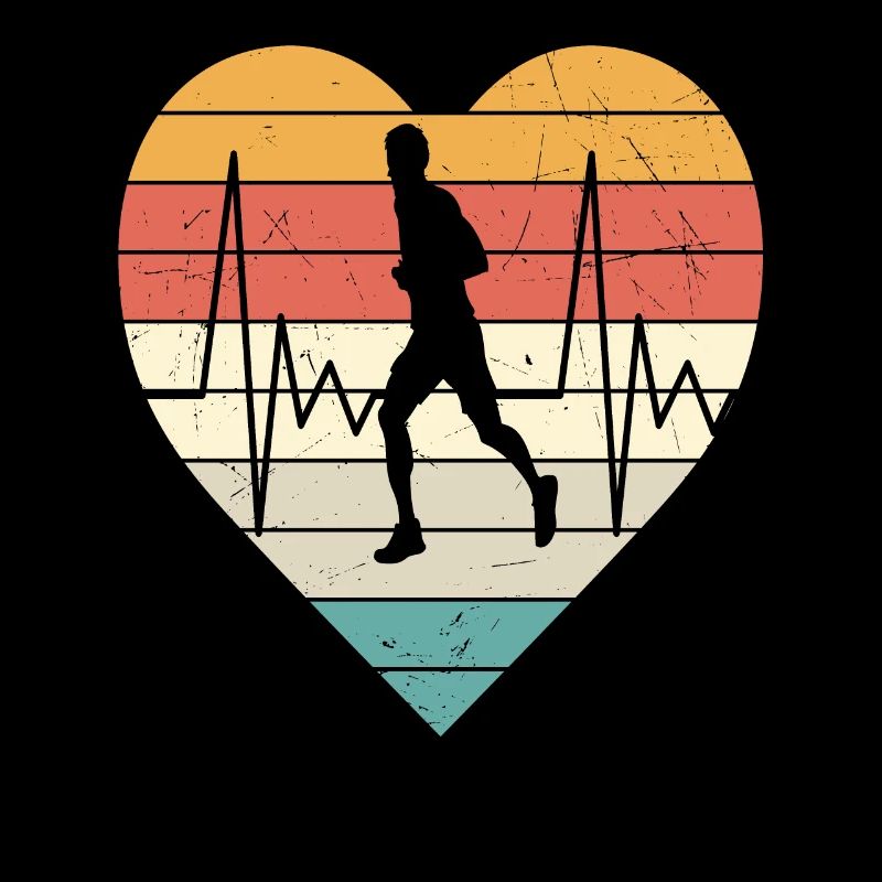Running Logo Retro
